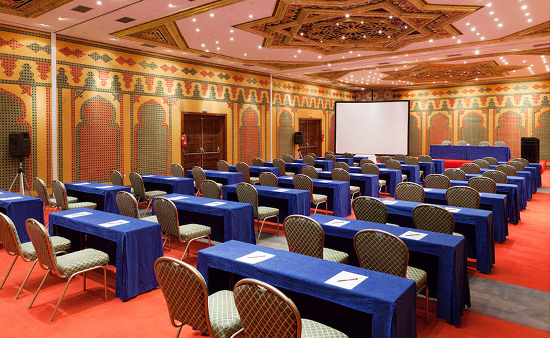 Atlantic Palace Agadir Golf Thalasso & Casino Resort Exterior foto The conference room of the InterContinental Hotel